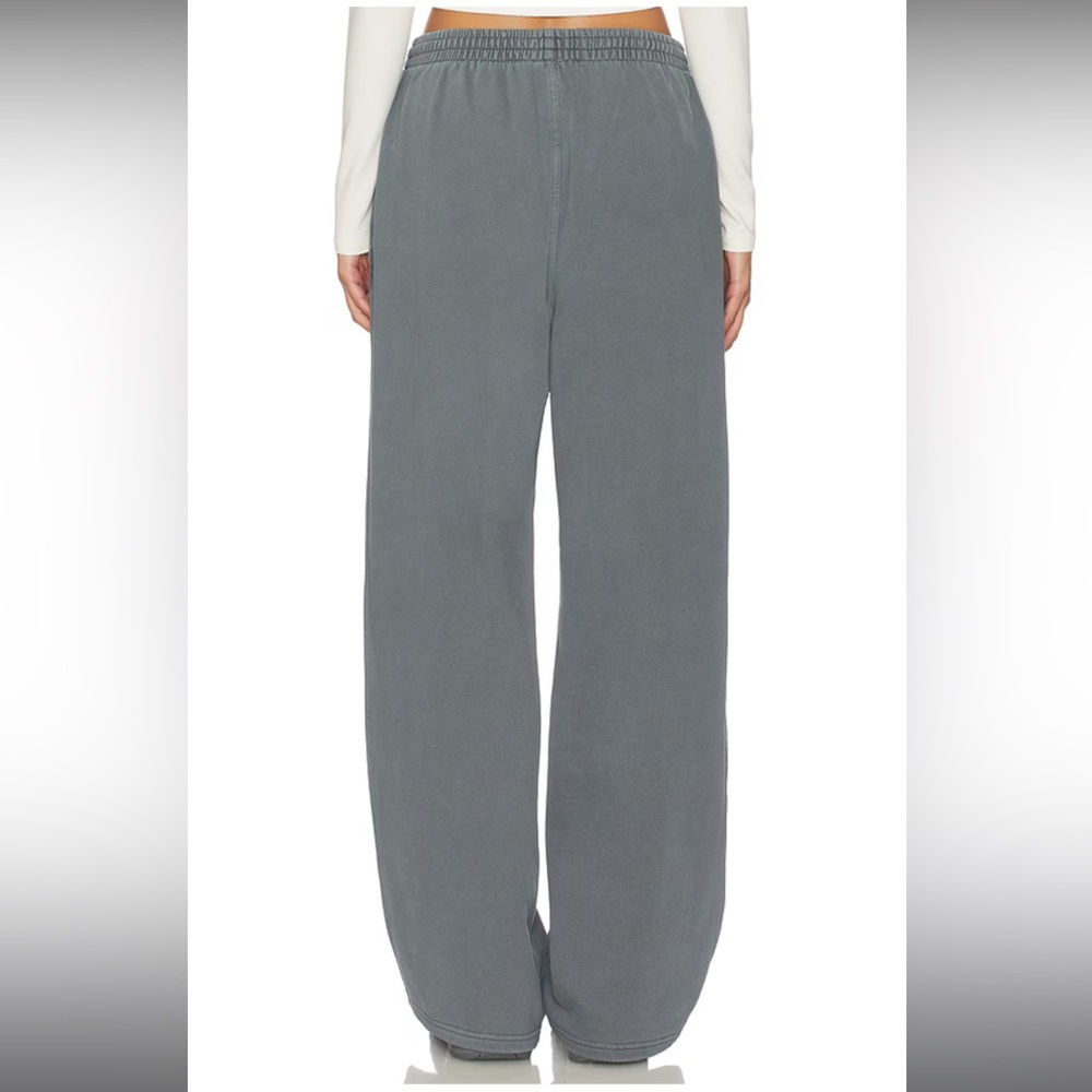 SKIMS Boyfriend Fleece Baggy Sweatpants Zircon Wide Leg Pants- NWT